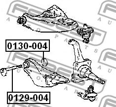 Febest 0129-004 - Surub corectare inclinare parts5.com