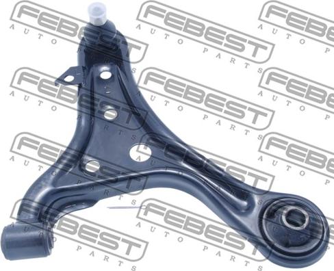 Febest 0124-KGJ10LH - Brat, suspensie roata parts5.com