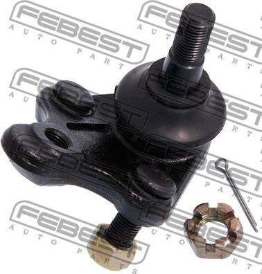 Febest 0120-405 - Przegub mocujący / prowadzący parts5.com