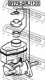 Febest 0179-GRJ120 - Pompa centrala, frana parts5.com