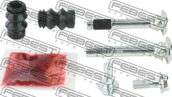 Febest 0174-ZRE151R-KIT - Οδηγός στήριξης, δαγκάνα φρέν. parts5.com