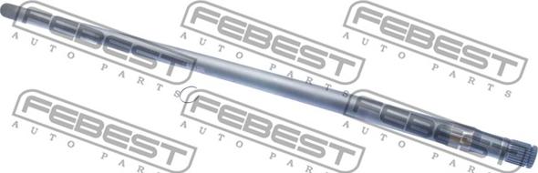 Febest 0212-Y61LH - Pogonsko vratilo parts5.com