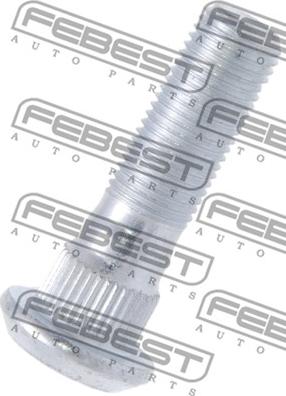 Febest 0284-004 - Bolt roata parts5.com