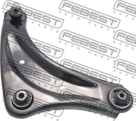 Febest 0224-F15RH - Wahacz, zawieszenie koła parts5.com