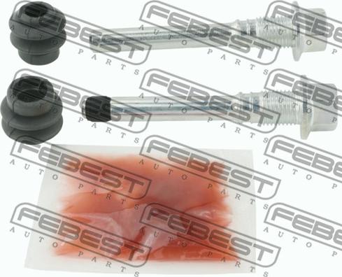 Febest 0774-JB424R-KIT - Zestaw tulei prowadzących, zacisk hamulca parts5.com