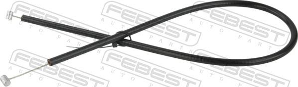 Febest 19101-E46F - Cablu, capota motor parts5.com