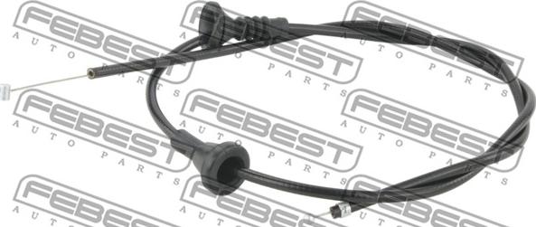 Febest 19101-E83 - Cablu, capota motor parts5.com