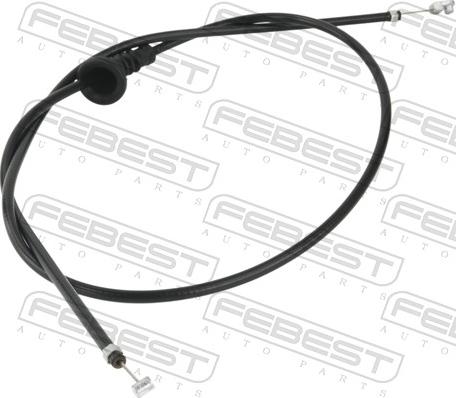 Febest 19101-E87 - Cablu, capota motor parts5.com