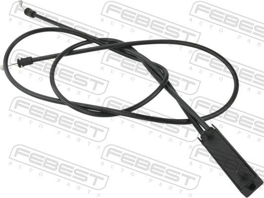 Febest 19101-F10F - Cablu, capota motor parts5.com