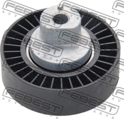 Febest 1988-E38 - Deflection / Guide Pulley, v-ribbed belt parts5.com