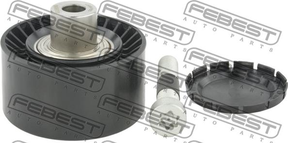 Febest 1988-F80 - Паразитна / водеща ролка, пистов ремък parts5.com