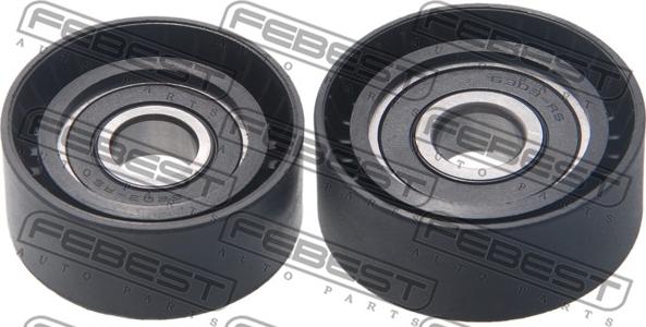 Febest 1987-F20-KIT - Deflection / Guide Pulley, v-ribbed belt parts5.com