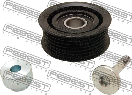 Febest 1488-001 - Rola ghidare / conducere, curea transmisie parts5.com