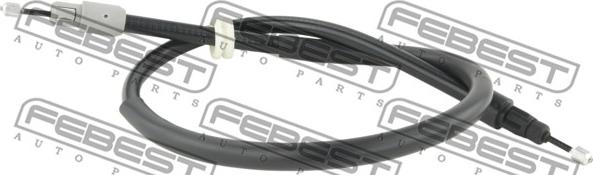 Febest 16100-164R - Жило, ръчна спирачка parts5.com