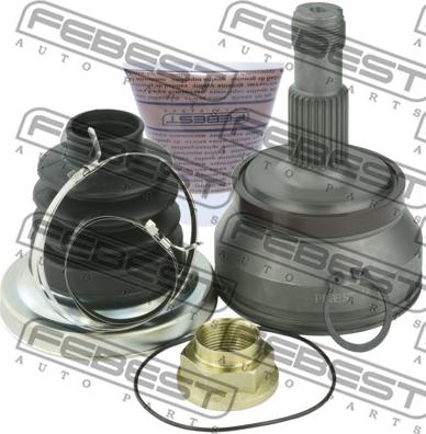 Febest 1610-204A96R - Jeu de joints, arbre de transmission parts5.com