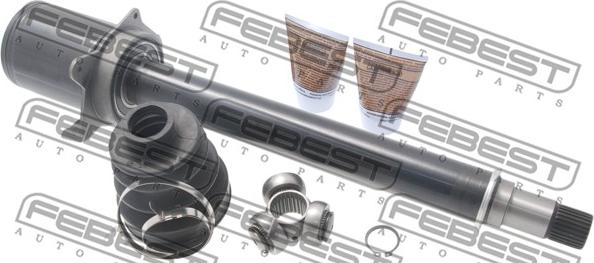 Febest 1611-169CVTRH - Gelenksatz, Antriebswelle parts5.com