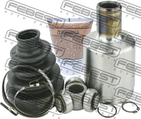 Febest 1611-221FLH - Sada kĺbov hnacieho hriadeľa parts5.com