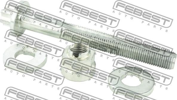 Febest 1629-212-KIT - Skrutka pre nastavenie odklonu kolesa parts5.com