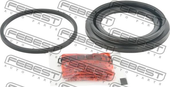 Febest 1875-INSF - Zestaw naprawczy, zacisk hamulca parts5.com