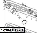 Febest 1298-001-KIT - Surub corectare inclinare parts5.com