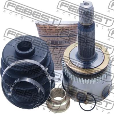 Febest 1210-012A48 - Zgibni lezaj, pogonska gred parts5.com