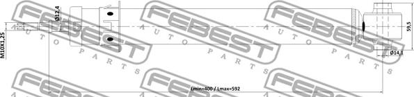 Febest 12110-006R - Amortizor parts5.com