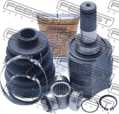 Febest 1211-SOL2WD - Zgibni lezaj, pogonska gred parts5.com