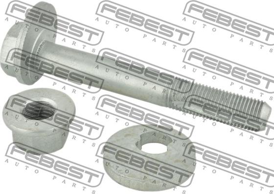 Febest 1229-001-KIT - Śruba do regulacji pochylenia koła parts5.com