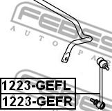 Febest 1223-GEFL - Tyč / vzpěra, stabilizátor parts5.com