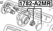 Febest 1782-A2MR - Wheel Hub parts5.com