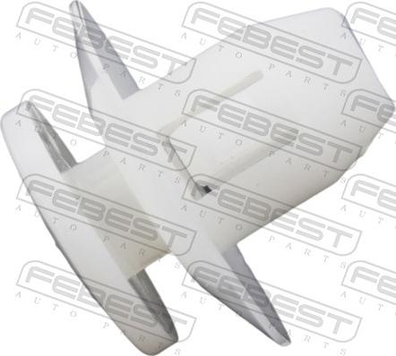 Febest 88570-098 - Clip, trim / protective strip parts5.com