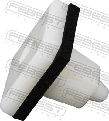 Febest 88570-190 - Clip, trim / protective strip parts5.com