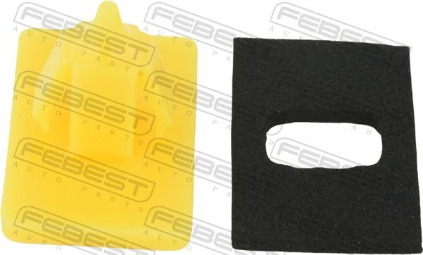 Febest 88570-192 - Clip, trim / protective strip parts5.com