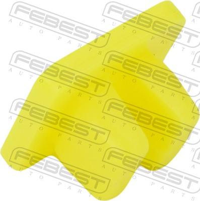 Febest 88570-105 - Kopča, ukrasna / zaštitna letvica parts5.com