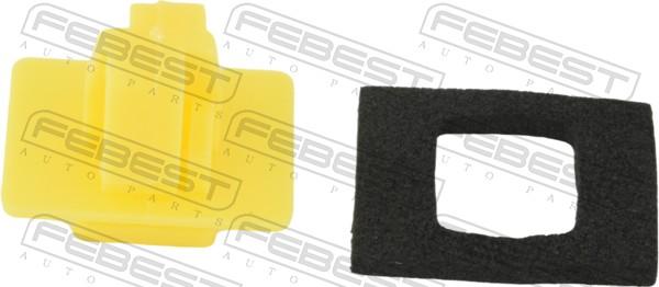 Febest 88570-189 - Clips, acoperire decorativa si protectie parts5.com