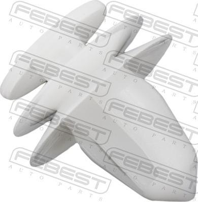 Febest 88570-132 - Clip, trim / protective strip parts5.com