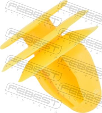 Febest 88570-229 - Kopča, ukrasna / zaštitna lajsna parts5.com