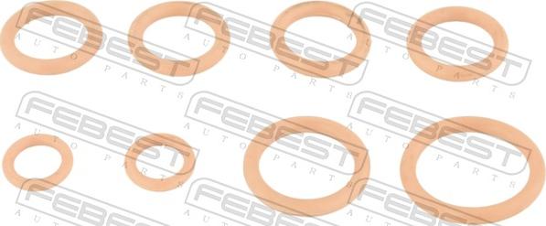 Febest 24400-003-KIT - Pierścień uszczelniający, przewód klimatyzacji parts5.com