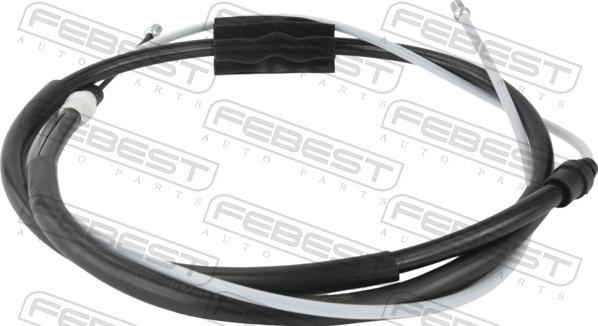 Febest 24100-MEGII - Ντίζα, φρένο ακινητοποίησης parts5.com