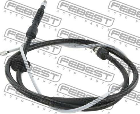 Febest 24100-MEG - Cable, parking brake parts5.com