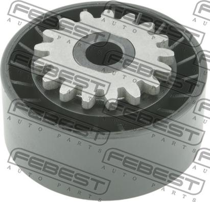 Febest 2487-CLI - Τροχαλία παρέκκλισης, ιμάντας poly-V parts5.com