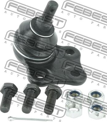 Febest 2420-003 - Шаровая опора, несущий / направляющий шарнир parts5.com