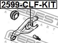 Febest 2599-CLF-KIT - Javítókészlet, kuplung munkahenger parts5.com