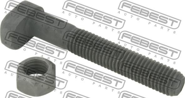 Febest 2598-001-KIT - Osový šroub, hnací hřídel parts5.com