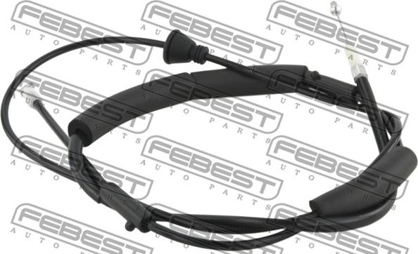 Febest 25101-BOXIII - Cablu, capota motor parts5.com