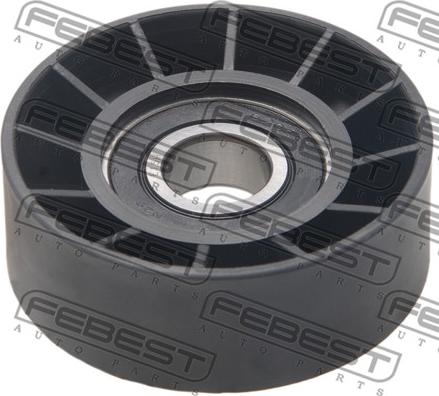 Febest 2587-RELIII - Deflection / Guide Pulley, v-ribbed belt parts5.com