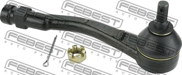 Febest 2521-308LH - Наконечник рулевой тяги, шарнир parts5.com