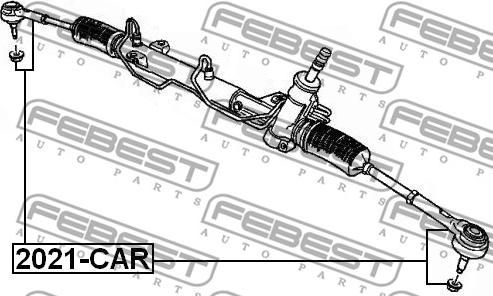 Febest 2021-CAR - Cap de bara parts5.com