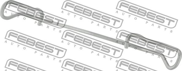 Febest 2103-001 - Пружина, накладки за дискови спирачки parts5.com