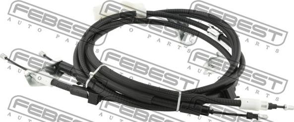 Febest 21100-FOCIII - Cable, parking brake parts5.com